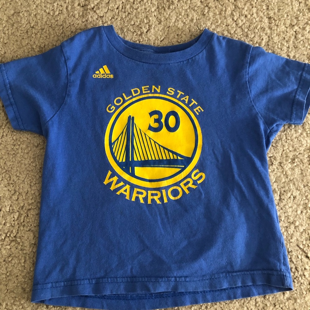 3/$15 Adidas Golden State Warriors T-shirt, 4T